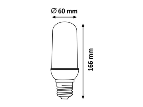 Smart & Gadgets žárovka E27 1800k 3W teplá bílá Rabalux - 1442 100 - 7