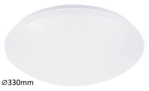 Lucas | Kruhové bílé stropní LED svítidlo - 3435 - 1