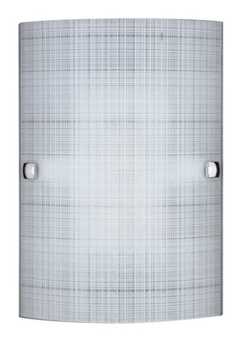 Scottie | Nástěnná lampa tvaru obdélníku v bílé barvě | E27 - 3887 - 1