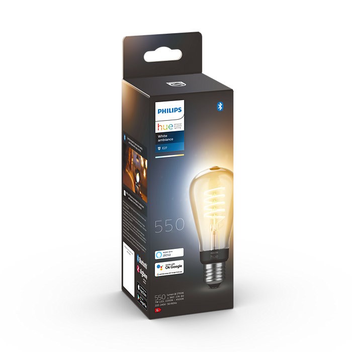 Philips Hue LED filamentová žárovka ST64 1x7W E27 - 8719514301467.1 - 1
