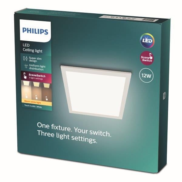 Philips LED panelové Super Slim 1x12W - 8719514326620.5 - 1