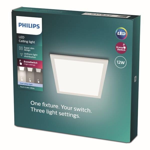 Philips LED panelové Super Slim 1x12W - 8719514326668.6 - 1