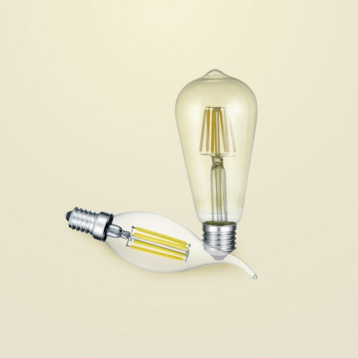 Trio 987-679 designová LED žárovka Kolben 1x6W | E27 | 420lm | 2700K - 987 679 A - 2