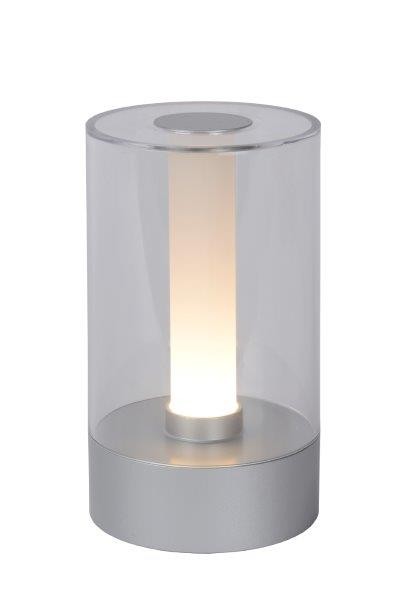 Lucide 26501/03/12 LED dekorativní stolní osvětlení Tribun 1x3W | 150lm | 3000K - šedá - L265010312.1 - 1