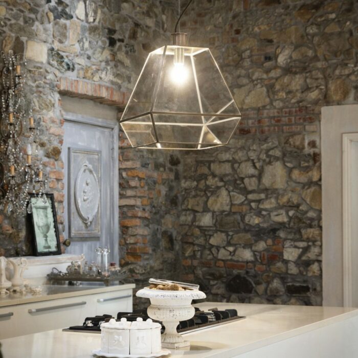 Ideal Lux 152776 závěsné stropní svítidlo Orangerie 1x60W|E27 - ideal lux 152776 lustr orangerie 1x60w e27 1 - 2