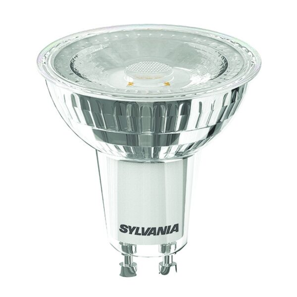 SYLVANIA SY0029122 LED žárovka GU10 | Teplá bílá | 7,3W | Bílá
