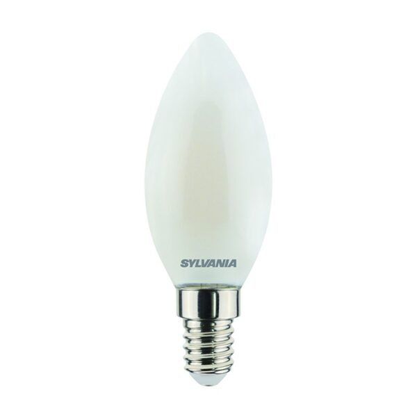 SYLVANIA SY0029368 LED žárovka E14 | Teplá bílá | 45W | Bílá