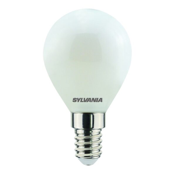 SYLVANIA SY0029536 LED žárovka E14 | Teplá bílá | 45W | Bílá