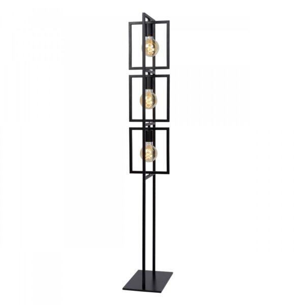 Lucide 00726/03/30 Stojací lampa | E27 | Černá
