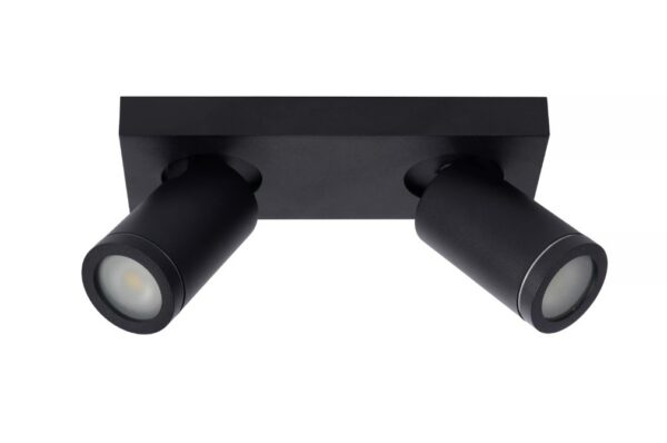 Lucide 09930/10/30 LED bodové svítidlo | Teplá bílá | 2x5W | Černá