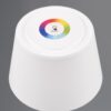 Trio R54126131 Sanchez LED Stmívatelná lampička | RGB | Variabilní | 21W | Bílá