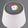 Trio R54126142 Sanchez LED Stmívatelná lampička | RGB | Variabilní | 21W | Černá