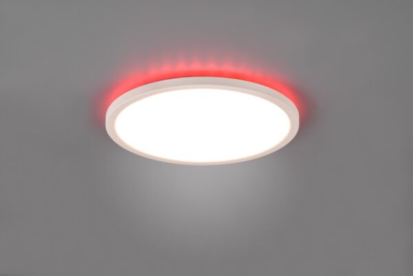 Trio R64371131 Aureo LED Stropní svítidlo s ovladačem | RGB | Variabilní | 18W | Bílá