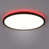 Trio R64371932 Svíttidlo Aureo LED Stropní svítidlo s ovladačem | RGB | Variabilní | 30W | Černá