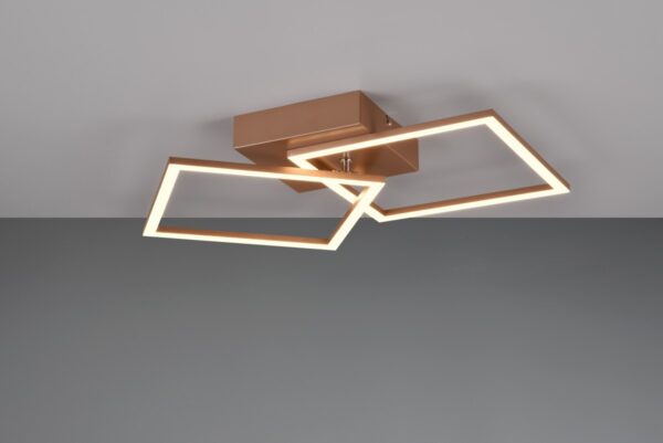 Trio R64492165 Trail LED Přisazené stropní svítidlo | Teplá bílá | 20W