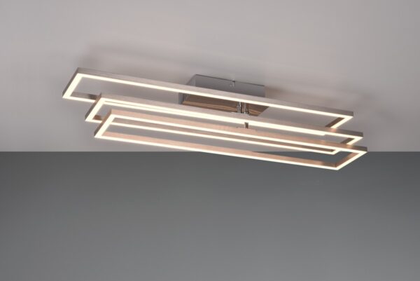 Trio R64423107 Corso LED stropní svítidlo | Variabilní | 36W | Kov | Nikl