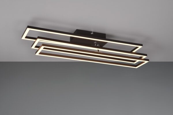 Trio R64423132 Corso LED stropní svítidlo | Variabilní | 36W | Černá