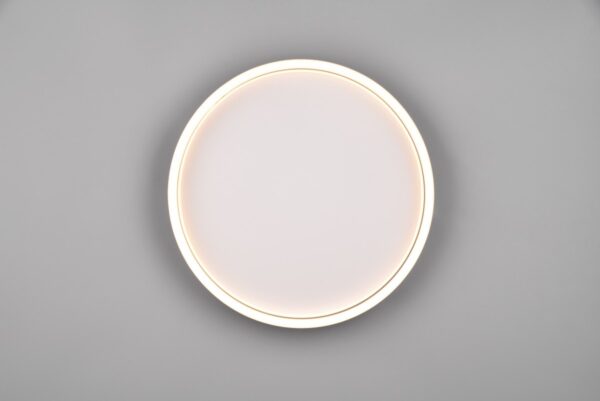 Trio R64502132 Rotonda LED Přisazené stropní svítidlo | Teplá bílá | 20W | Černá