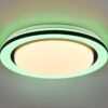 Trio R67244000 Cartida LED Přisazené stropní svítidlo | RGB | Variabilní | 17W | Bílá