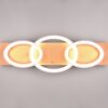 Trio 641110331 Barca LED Přisazené stropní svítidlo | Teplá bílá | 40W | Bílá