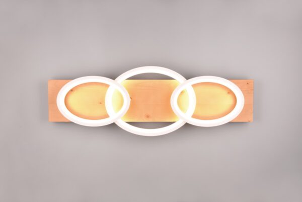 Trio 641110331 Barca LED Přisazené stropní svítidlo | Teplá bílá | 40W | Bílá