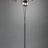 Trio 417000332 Lumina Stojací lampa | E14 | Černá
