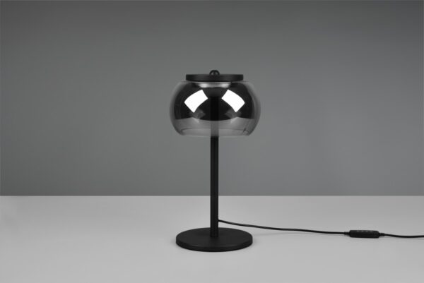 Trio 542010132 Madison LED Stmívatelná lampička | Teplá bílá | 8W | Černá