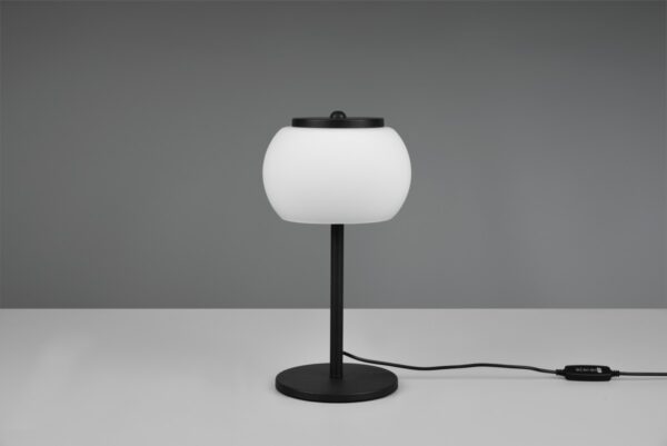 Trio 542010134 Madison LED Stmívatelná lampička | Teplá bílá | Černá | 2