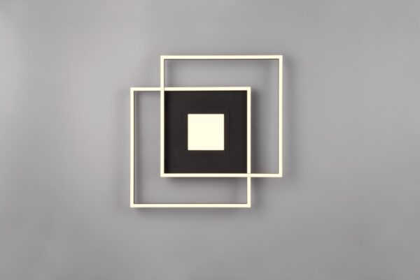 Trio 620710332 Via LED Přisazené stropní svítidlo | Variabilní | 36W | Černá