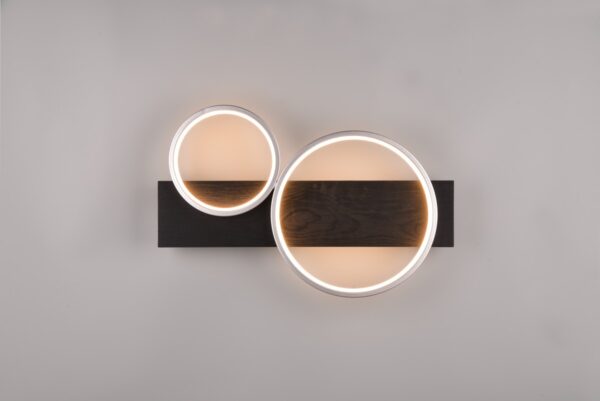 Trio 643810287 Madera LED Přisazené stropní svítidlo | Teplá bílá | 26W