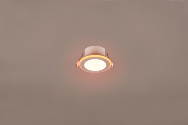 Trio 653610131 Argus LED Bodové svítidlo | RGB | Teplá bílá | 4W | Bílá