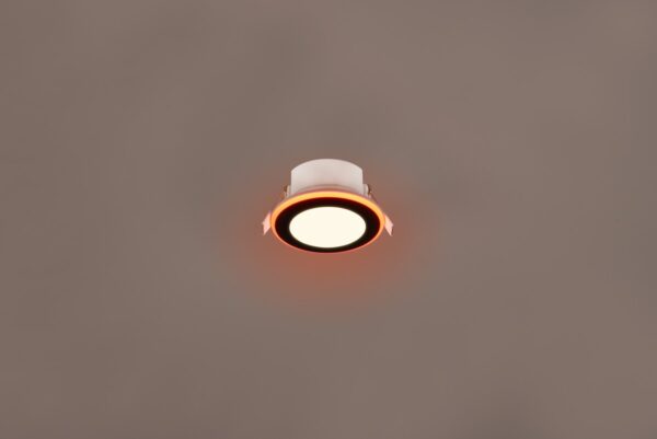 Trio 653610132 Argus LED Bodové svítidlo | RGB | Teplá bílá | 4W | Černá