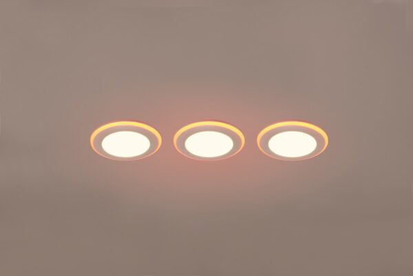 Trio 653610331 Argus LED Bodové svítidlo | RGB | Teplá bílá | 3X4W | Bílá