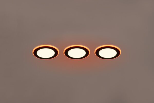 Trio 653610332 Argus LED Bodové svítidlo | RGB | Teplá bílá | 4W | Černá