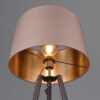 Trio R41561032 Colette Stojací lampa | E27 | Černá