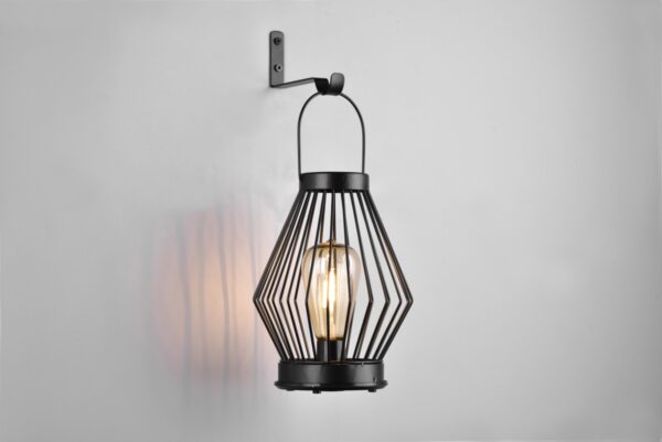 Trio R54046132 Merida LED Solární svítidlo | Teplá bílá | Černá