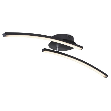 Globo 67129-12 LED Koupelnové stropní svítidlo | Variabilní | Černá | 12W