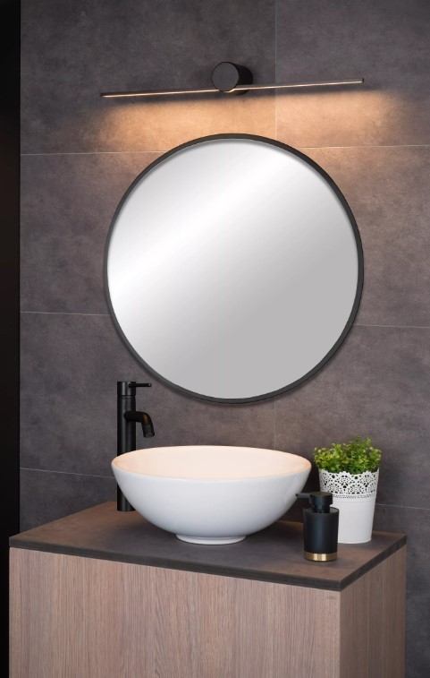 Lucide 12201/60/30 Mizar LED nástěnní svítidlo | Teplá bílá | 6W | Černá