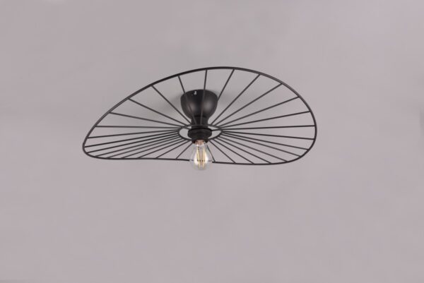 Trio R61451032 Chapeau Stropní svítidlo | E27 | Černá