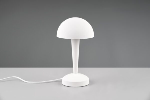Trio R59561131 Canaria LED Dotyková stolní lampa | Teplá bílá | 4,9W | Bílá