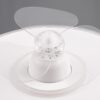 Trio R64133131 LED ventilátor Nybro 1x30W | 3500lm | 2700-6500K | IP20 - WIZ technologie, oscilační funkce, 3 rychlostní stupně, integrovaný stmívač, nastavitelná barva světla, funkce paměti, funkce nočního světla, ovládání dálkovým ovladačem, časový spín