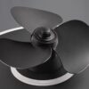 Trio R64133132 LED ventilátor Nybro 1x30W | 3500lm | 2700-6500K | IP20 - WIZ technologie, oscilační funkce, 3 rychlostní stupně, integrovaný stmívač, nastavitelná barva světla, funkce paměti, funkce nočního světla, ovládání dálkovým ovladačem, časový spí
