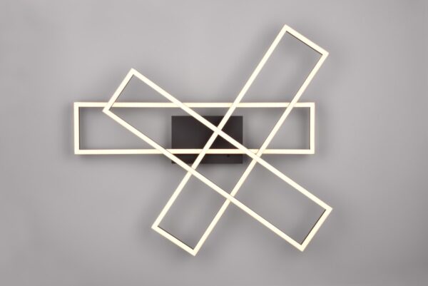 Trio R64423132 Corso LED stropní svítidlo | Variabilní | 36W | Černá
