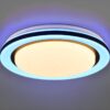 Trio R67244000 Cartida LED Přisazené stropní svítidlo | RGB | Variabilní | 17W | Bílá