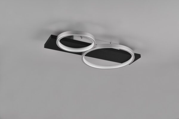 Trio 643810287 Madera LED Přisazené stropní svítidlo | Teplá bílá | 26W