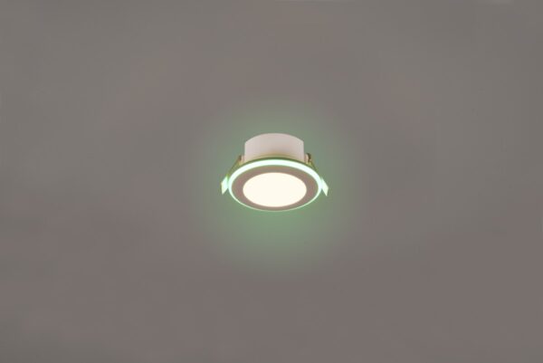 Trio 653610131 Argus LED Bodové svítidlo | RGB | Teplá bílá | 4W | Bílá