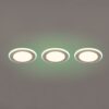Trio 653610331 Argus LED Bodové svítidlo | RGB | Teplá bílá | 3X4W | Bílá