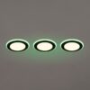 Trio 653610332 Argus LED Bodové svítidlo | RGB | Teplá bílá | 4W | Černá