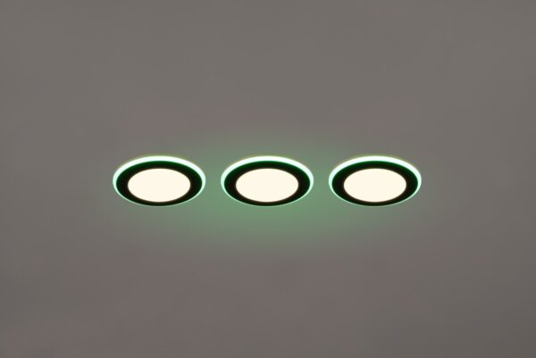 Trio 653610332 Argus LED Bodové svítidlo | RGB | Teplá bílá | 4W | Černá