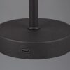 Trio R59151132 Jeff LED Dotyková stolní lampa | Teplá bílá | 15W | Černá